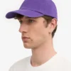 Casquette en coton bio - Violet ultra