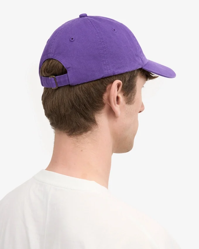 Casquette en coton bio - Violet ultra
