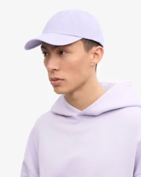 Casquette en coton biologique – Lavande pâle