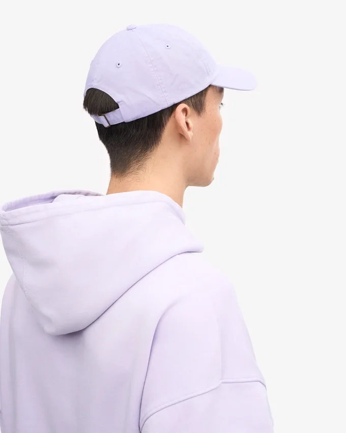 Casquette en coton biologique - Lavande pâle