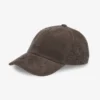 Casquette en velours côtelé bio - Marron café