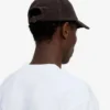 Casquette en velours côtelé bio - Marron café