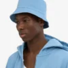 Chapeau bob en coton bio - Bleu bord de mer