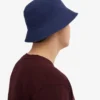 Chapeau bob en coton bio - Bleu marine