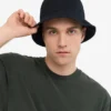 Chapeau bob en coton bio – Bleu marine