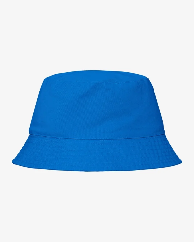 Chapeau bob en coton bio - Bleu Pacifique