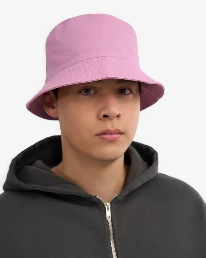 Chapeau bob en coton bio - Fleur de cerisier
