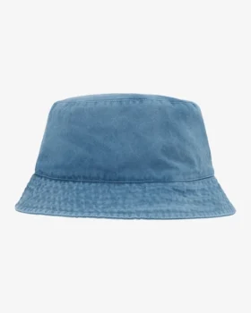 Chapeau bob en coton bio - Indigo délavé