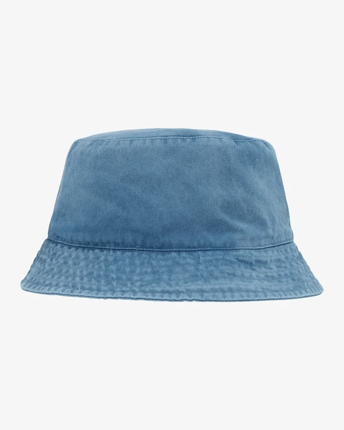 Chapeau bob en coton bio - Indigo délavé