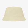 Chapeau bob en coton bio - Jaune pâle