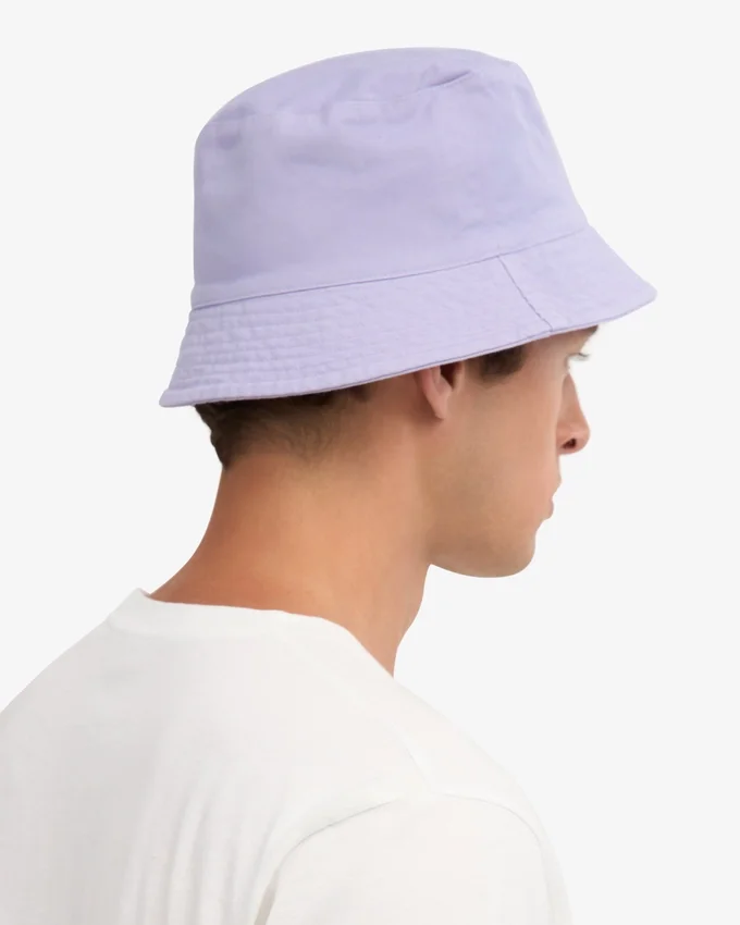 Chapeau bob en coton bio – Lavande pâle
