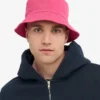 Chapeau bob en coton bio - Rose bubble-gum