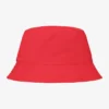 Chapeau bob en coton bio - Rouge mandarine