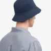 Chapeau bob en coton biologique - Bleu pétrole
