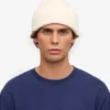 Chapeau en laine mérinos - Blanc optique