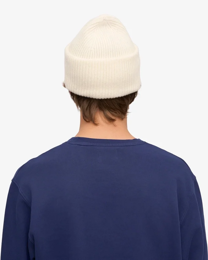 Chapeau en laine mérinos - Blanc optique