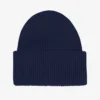 Chapeau en laine mérinos - Bleu marine