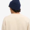 Chapeau en laine mérinos - Bleu marine
