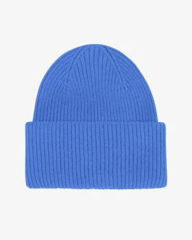 Chapeau en laine mérinos - Bleu Pacifique