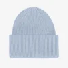 Chapeau en laine mérinos - Bleu polaire