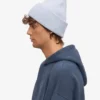 Chapeau en laine mérinos - Bleu polaire