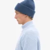 Chapeau en laine mérinos - Bleu pétrole