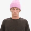 Chapeau en laine mérinos - Fleur de cerisier
