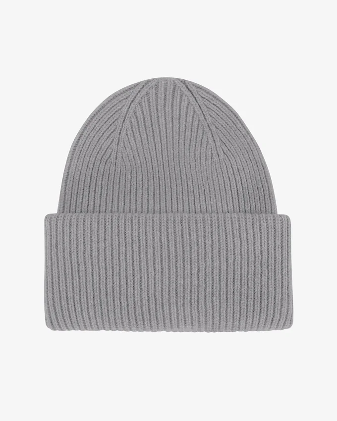Chapeau en laine mérinos - Gris chiné