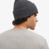 Chapeau en laine mérinos - Gris lave