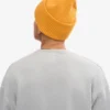 Chapeau en laine mérinos - Jaune brûlé