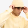 Chapeau en laine mérinos - Jaune pâle