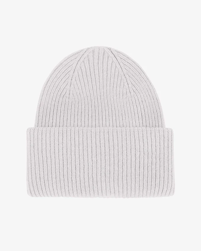 Chapeau en laine mérinos - Mélange neige