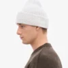 Chapeau en laine mérinos - Mélange neige