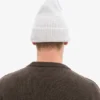 Chapeau en laine mérinos - Mélange neige