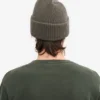 Chapeau en laine mérinos - Olive poussiéreux