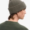 Chapeau en laine mérinos - Olive poussiéreux
