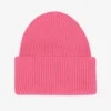 Chapeau en laine mérinos - Rose bubble-gum