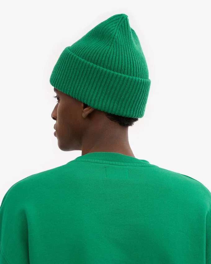Chapeau en laine mérinos - Vert Kelly