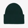 Chapeau en laine mérinos - Vert émeraude
