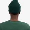 Chapeau en laine mérinos - Vert émeraude