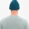 Chapeau en laine mérinos - Vert océan
