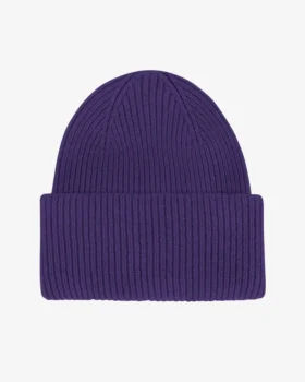 Chapeau en laine mérinos - Violet ultra