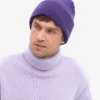 Chapeau en laine mérinos - Violet ultra