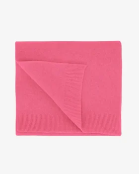 Écharpe en laine mérinos - Rose bubble-gum