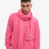 Écharpe en laine mérinos - Rose bubble-gum