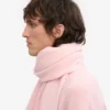 Écharpe en laine mérinos - Rose délavé