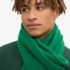 Écharpe en laine mérinos - Vert Kelly