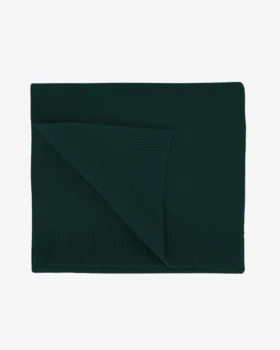 Écharpe en laine mérinos - Vert émeraude
