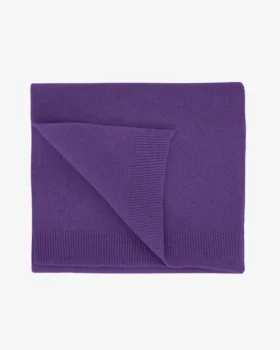 Écharpe en laine mérinos - Violet ultra