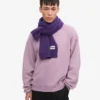 Écharpe en laine mérinos - Violet ultra